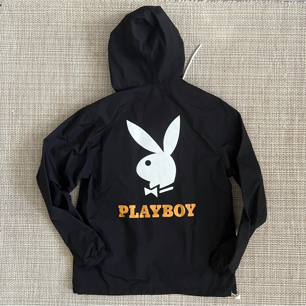 Pacsun x Playboy Quarter Zip Windbreaker Jacket